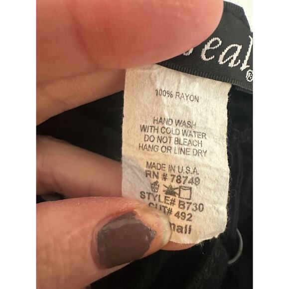 Vintage Wet Seal Womens Y2K Ruffle Tank Top Size XS Gray Black Rock Grunge Punk - Picture 7 of 8